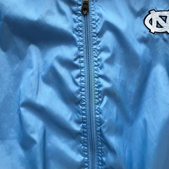 Vintage University North Carolina Tarheels Windbreaker Zip Jacket UNC NCAA XL - Picture 7 of 16
